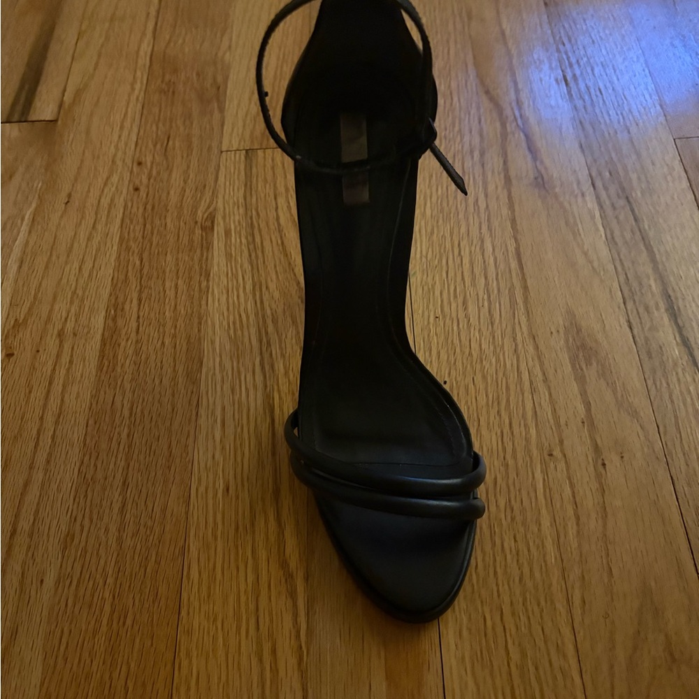 SCHUTZ Black Strappy Heels